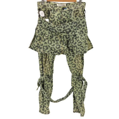 ジェレミースコット JEREMY SCOTT スカートレイヤード  ボンテージパンツ メンズ